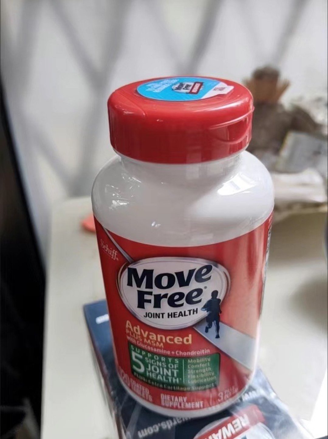 美国schiff氨糖软骨素加钙 move free维骨力 120片