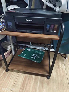移动置物架电脑旁打印机收纳架