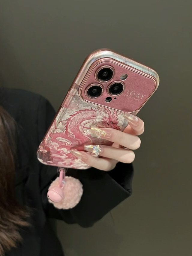 少女心爆棚的粉色手机壳！