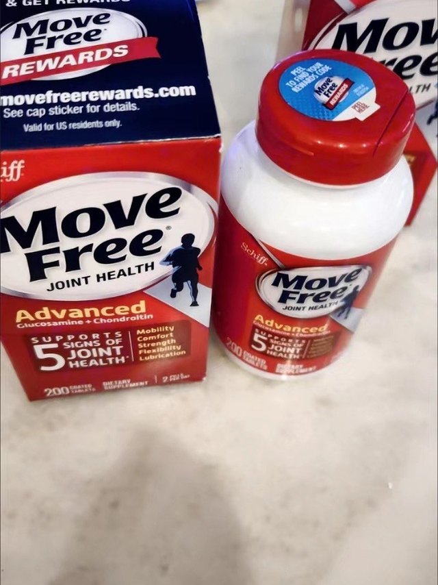 MoveFree益节氨糖软骨素钙片
