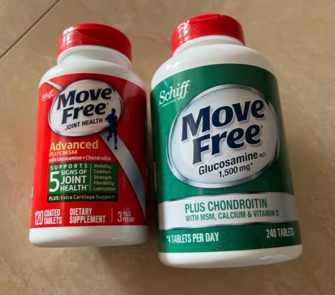 益节功能营养怎么样 说说Move Free益节氨糖软骨素钙片红瓶和绿瓶的主要感受区别_什么值得买