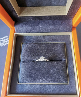 喜钻六爪结婚钻戒女18K金女戒铂金钻石戒指订婚求婚钻戒婚戒生日礼物
