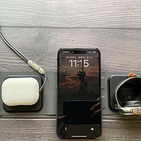 Mophie iPhone Watch Airpods 三合一旅行充电器，简单开箱。