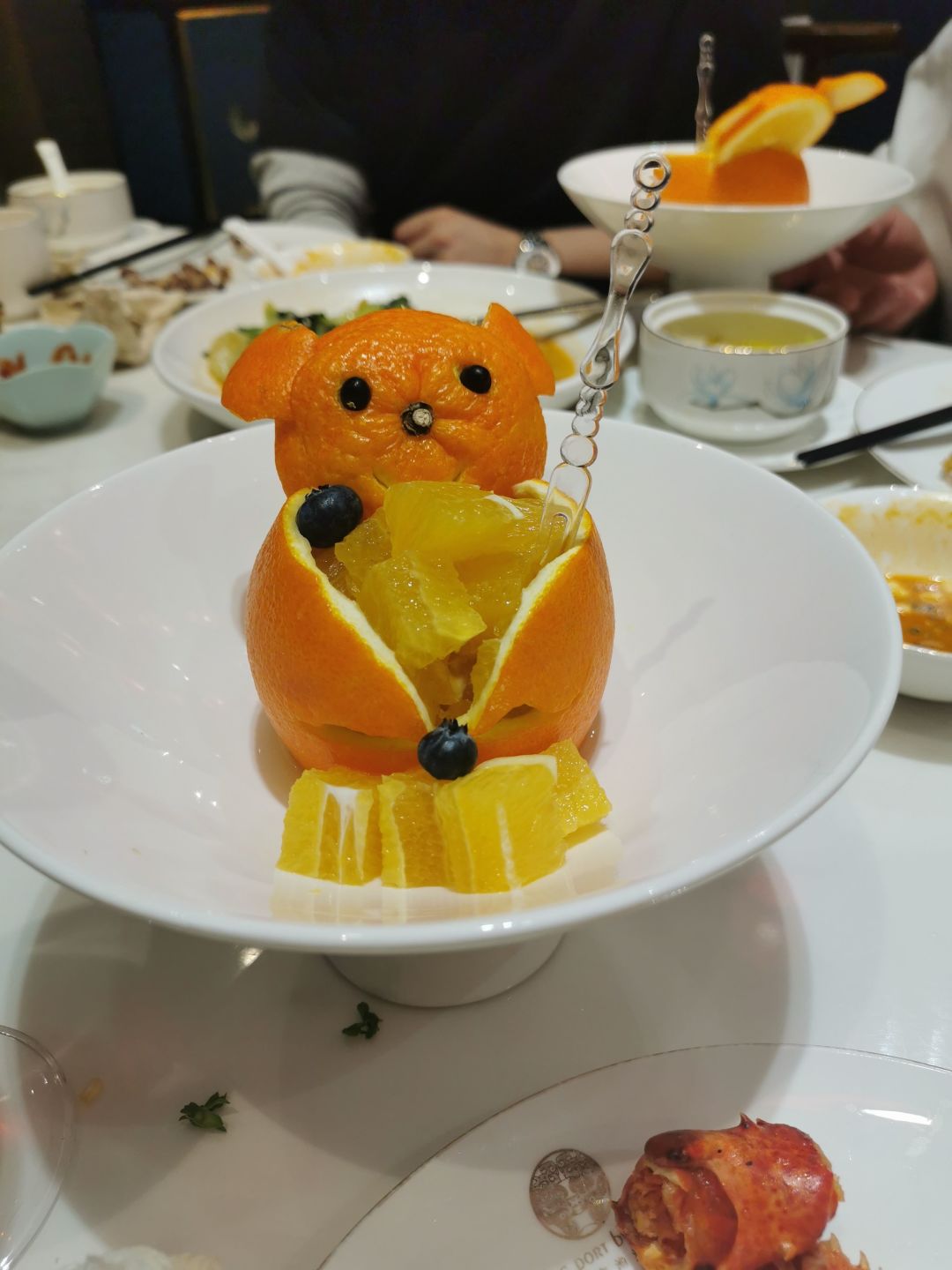 橙子做的可爱小熊