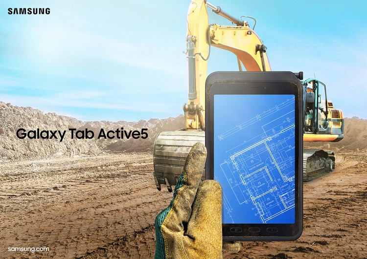 三星发布 Galaxy Tab Active5 平板，IP68 防水防尘、搭 Exynos 1380 处理器、8英寸 120Hz 高刷屏