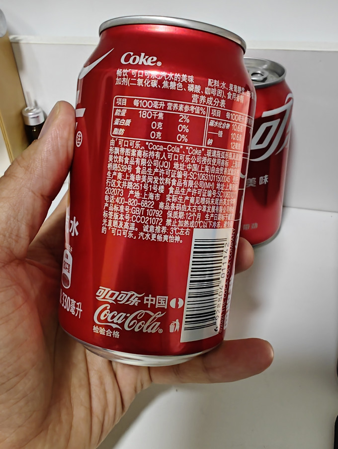 可口可乐碳酸饮料