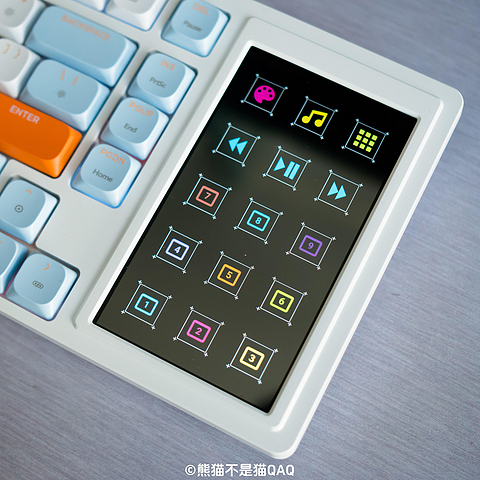 键盘还能这么玩？既是键盘也是Stream Deck！黑爵AKP815实测