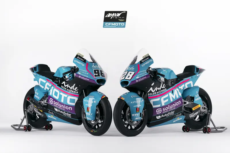 春风发布2024赛季Moto2和Moto3新涂装赛车