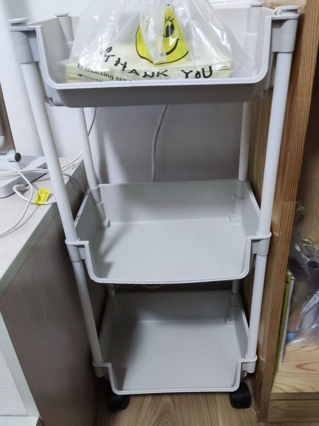 筒易可移动置物架挺好用