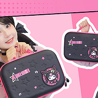 Akko携手Hello Kitty推出联名联名款机械键盘；极想联动库洛米推出switch收纳礼盒套装！！