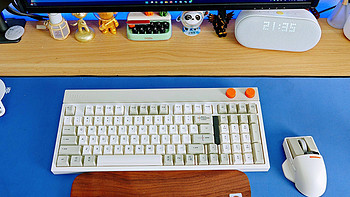 桌面好物 篇七十九：科技与复古的摩擦，好看好用，Lofree洛斐小方98三模机械键盘评测