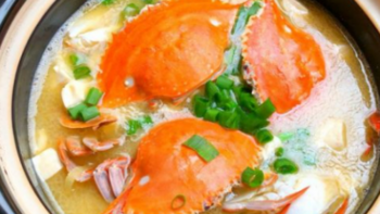 海天酱油打造螃蟹豆腐羹的极致鲜美