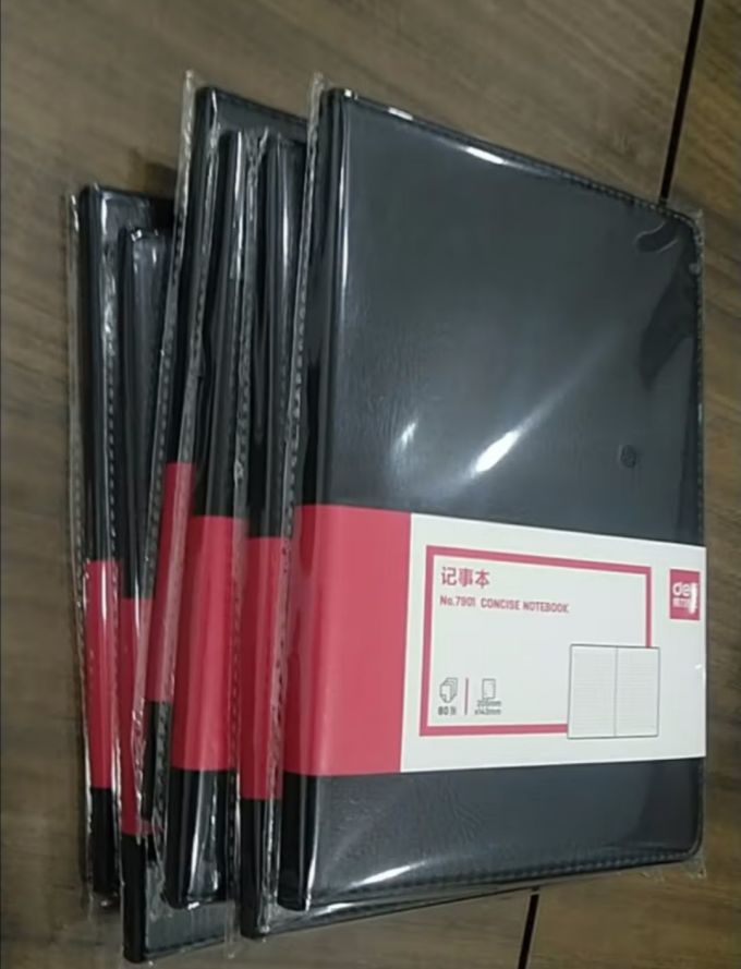 得力纸质笔记本