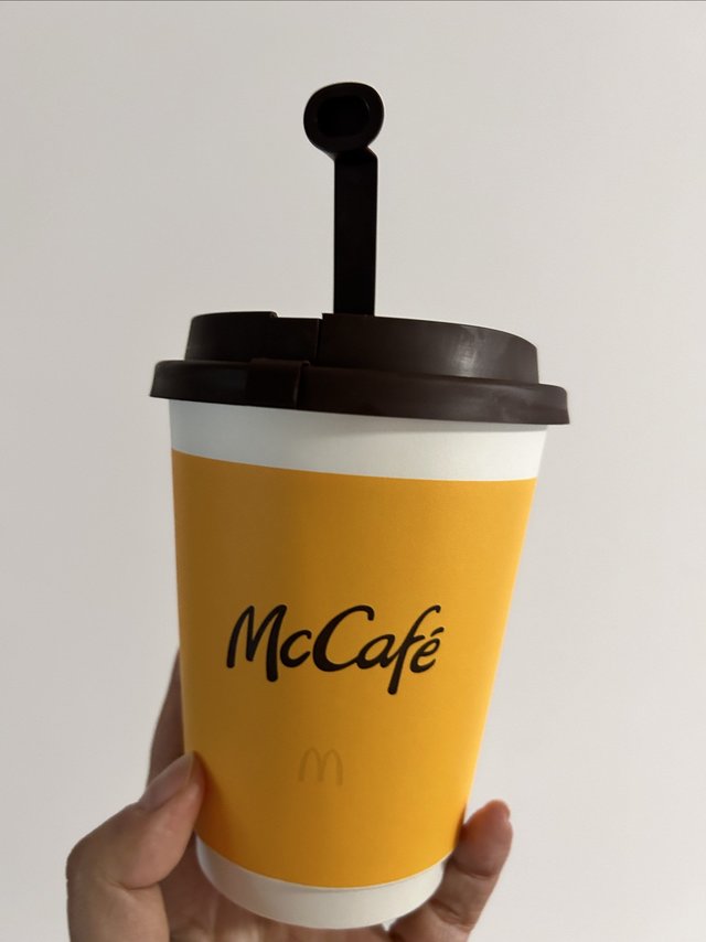 今天老板请喝麦当劳咖啡☕️