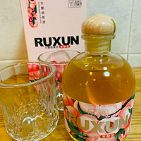如醺（RUXUN）果酒微醺系列 水蜜桃口味 6度 360ml*1 瓶装  聚会居家饮品