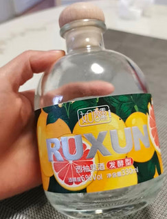 如醺（RUXUN）果酒微醺系列 水蜜桃口味 6度 360ml*1 瓶装  聚会居家饮品