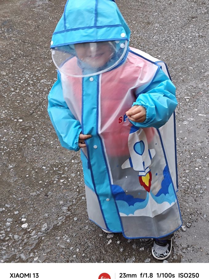喵兔宝雨衣套装