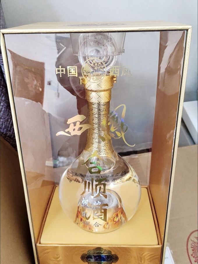 西凤酒52度合顺500ml*6瓶宝鸡产浓香型粮食酒白酒婚宴整箱透明瓶