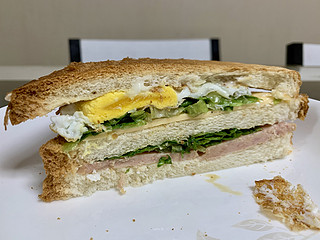 打工人早餐：自制三明治