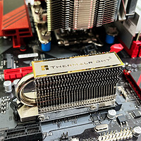 给火热的SN850X上了一只利民热管M2固态硬盘散热器降温