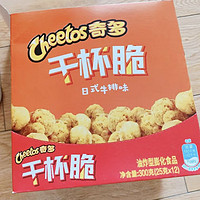 奇多（Cheetos）零食 休闲食品日式牛排味干杯脆25克*12包