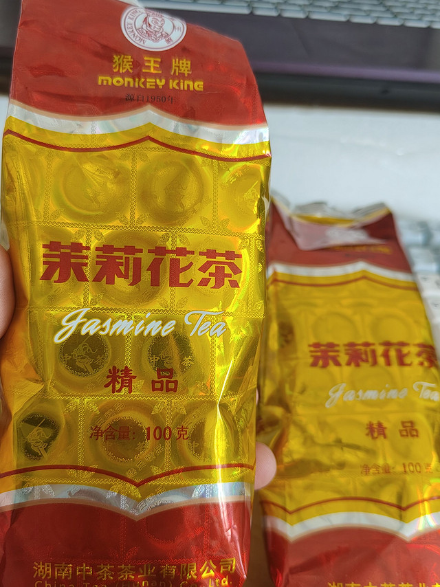 突然兴起，想尝尝小时候的味道，猴王茉莉花茶