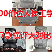 人体工学椅 篇十一：3000价位的人体工学椅怎么选？7款横评对比：保友金豪e2代、西昊S300、永艺550、有谱蝴蝶、奥卡姆拉