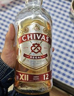 芝华士(Chivas)12年苏格兰调和型威士忌洋酒1000ml(1L) 女神节送礼