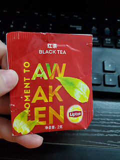 立顿红茶很好喝！