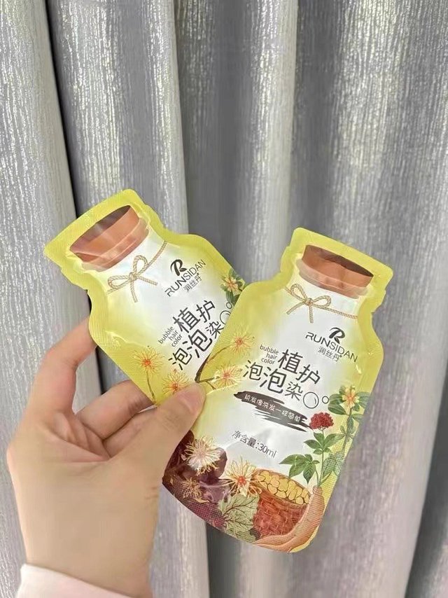 亲测润丝丹植护染发剂膏！