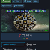 【喜加二 】Steam免费领取 付费游戏均为22元的《Chess Sphere 》以及《Qu-tros 》！！
