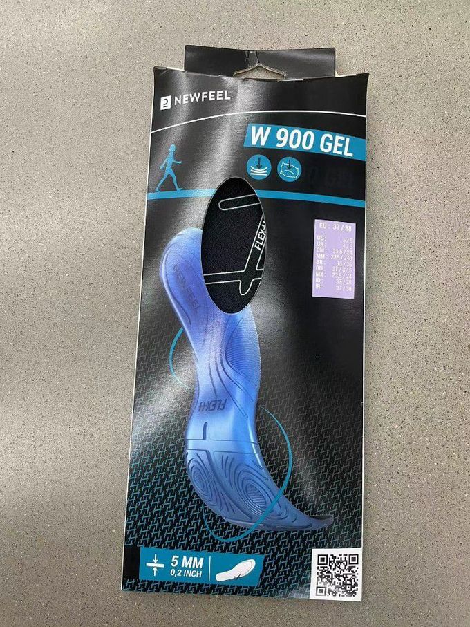 垫上迪卡侬舒适硅胶鞋垫跑起来