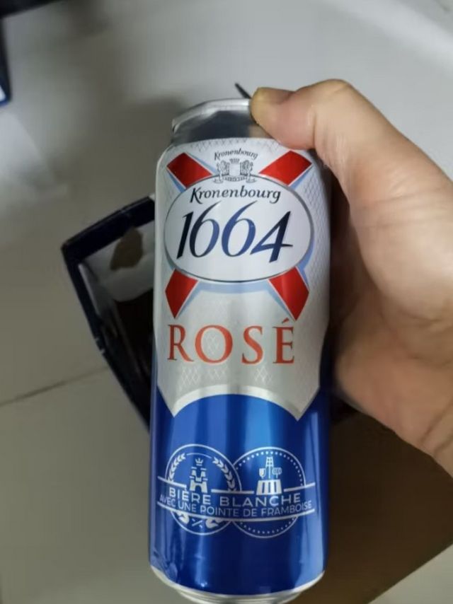 kronenbourg 1664白啤酒500ml*12听 整箱装 （新老包装随机发货）