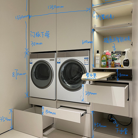 衣物清理需求如何解决？我家洗衣房的设计及五款洗烘套装的针对性推荐！