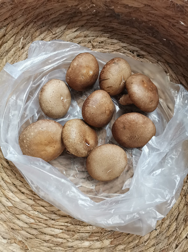 4.5元买到9个鲜冬菇，还是不服气自己算了下有无买贵