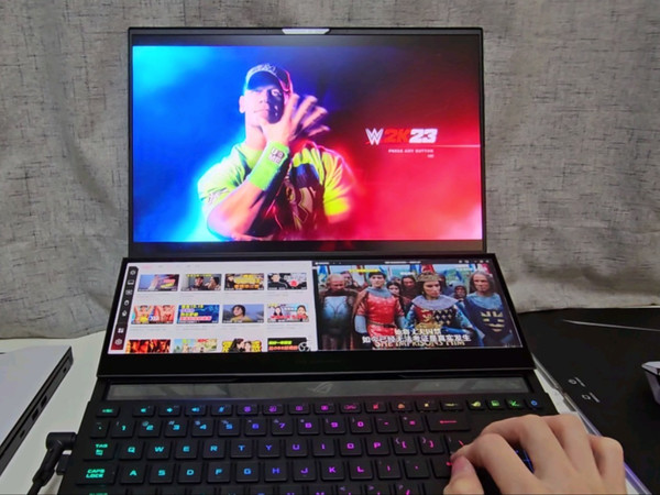 ROG 冰刃7日常副屏使用