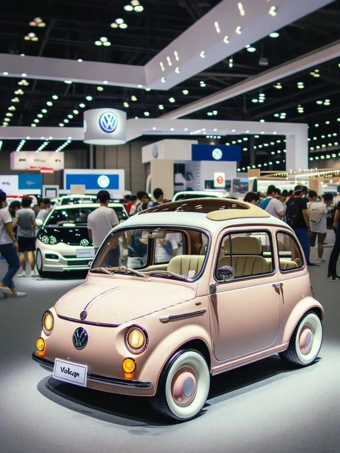 一汽-大众轿车怎么样 一眼万年的复古微型车,简直是道不完的风情画卷!