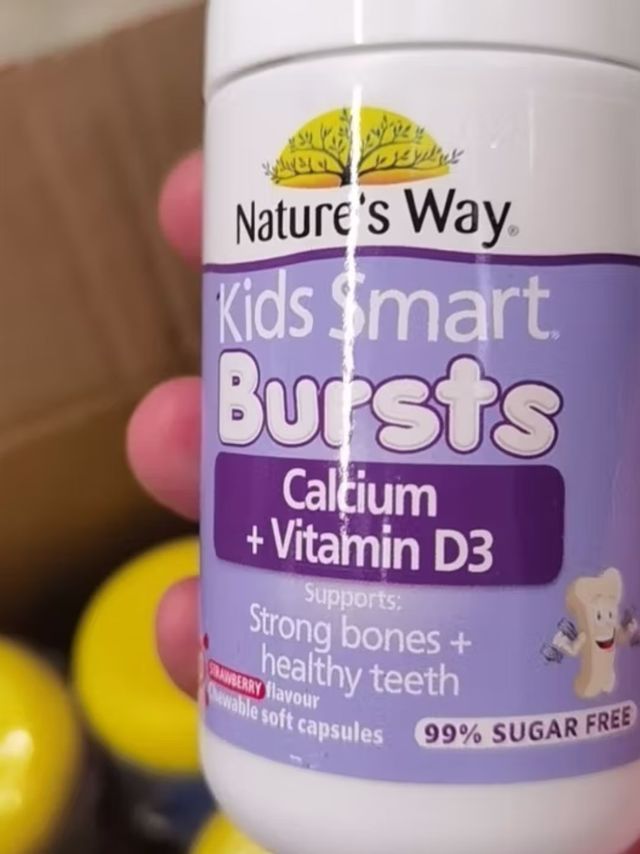 🌟探索自然之路🌟Nature’s Way佳思敏儿童液体钙维生素D3钙胶囊