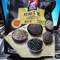 买些桂格5黑混合即食麦片