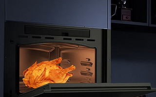 「海尔（Haier）家用多功能蒸烤箱 嵌入式蒸烤炸一体机40升大容量精准控温 