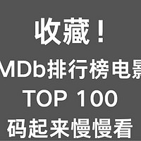 收藏！电影IMDb排行榜TOP 100，不踩雷，码起来慢慢看