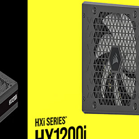 美商海盗船上架新款 HX 1200i 高端数字电源、支持 RTX 40 系列、双白金认证、十年质保