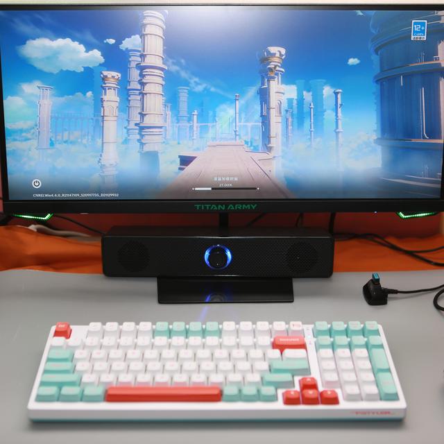 双飞燕飞时代 FWS300R 机械键盘：三模连接，静享丝滑体验