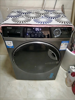￼￼海尔（Haier）滚筒洗衣机全自动 超薄 10公斤大容量 水雾清新 双喷淋防残留EG100MATE28S【MATE2￼￼