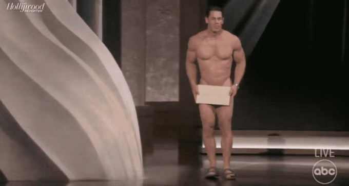 奥斯卡惊现裸体肌肉男,这是我不花钱就能看的吗?