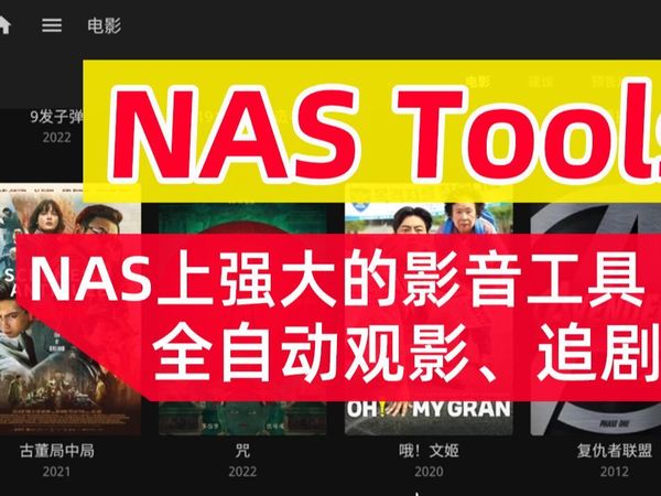 安装NAS Tools，打造自动化观影、追剧系统，NAS媒体库整理工具，威联通Docker版nastool安装教程~feat.威联通HS 264