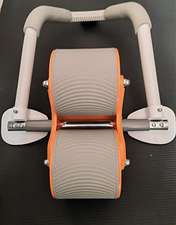 特步（XTEP）健腹轮自动回弹家用肘撑锻练腹肌轮平板支撑健身器材卷腹男女滚轮