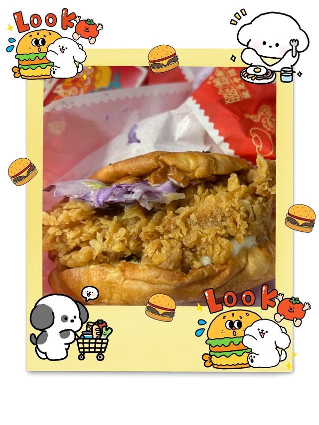深夜加班，塔斯汀汉堡陪你度过！