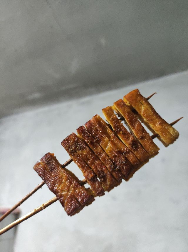 炸豆腐吃上了，虽然更爱吃裹面的
