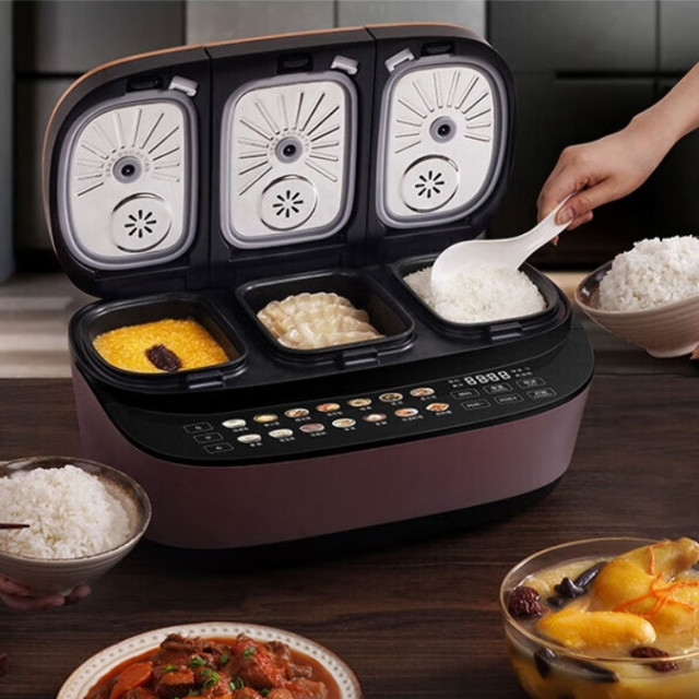 AWE2024 | Lexcook 莱小厨 三胆饭煲 一锅搞定饭菜汤